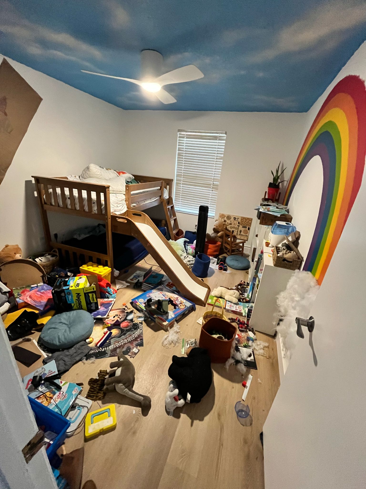 Child's Room before cleaning, as found