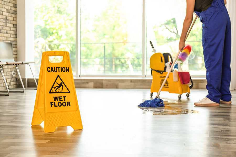 What is the golden rule while cleaning?