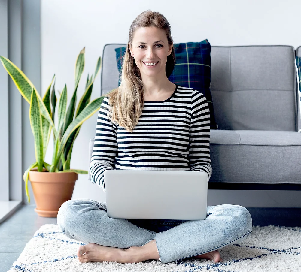 Spotless Homes client relaxing at home